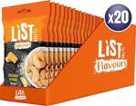 List Flavours Cheddar Soslu Kaju 20 X 30 G