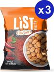 List Flavours Hot Paprika Soslu Yer Fıstığı 3 X 150 G