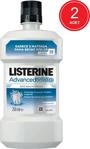 Listerine Advanced White Gelişmiş Beyazlık 250 Ml 2 Adet Gargara