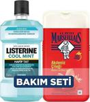 Listerine Cool Mint Hafif Tat Ağız Bakım Suyu 250 Ml + Le Petit Marseillais Akdeniz Çileği Duş Jeli 250 Ml