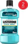 Listerine Cool Mint Nane Aromalı 500 ml 2 Adet Gargara