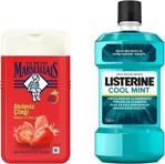 Listerine Hafif Nane 250Ml + Le Petit Marseillais Akdeniz Çileği 250Ml