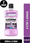 Listerine Total Care Hafif Tat Alkolsüz Ağız Bakım Suyu 250Ml X2