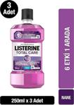 Listerine Total Care Nane Aromalı 6 Etki 1 Arada 250 Ml 3 Adet Gargara