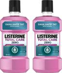 Listerine Total Care Zero Hafif Nane Alkolsüz 500 ml 2 Adet Gargara