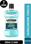 Listerine Zero Hafif Nane Aromalı Alkolsüz 250 Ml 2 Adet Gargara