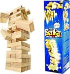 Livatoys Jenga Ahşap Denge Taktik Oyunu Senka 57 Parça Büyük Boy