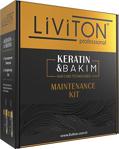 Liviton Professional Keratin Botoks Saç Düzleştirici Ve Keratin Bakım Seti 500 Ml 2'Li