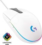 Logitech Beyaz Optik Oyuncu Mouse 910-005824