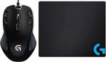 Logitech G300S Optik Kablolu Mouse + Mouse Pad