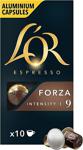 L'Or - Forza - Intensity 9 - Nespresso Uyumlu 10 Adet Alüminyum Kapsül Kahve