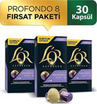 L'Or Lungo Profondo Intensity 8-Nespresso Uyumlu Kapsül Kahve Fırsat Paketi 10 X 3 Paket 30 Adet