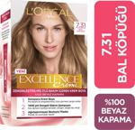 Loreal Excellence Creme 7.31 Koyu Kumral Dore Küllü Saç Boyası