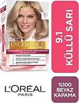 Loreal Excellence Creme 9.1 Sarı Küllü Saç Boyası