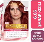 Loreal Excellence Intense 6.66 Yoğun Kızıl Saç Boyası