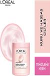 L'Oreal Paris Değerli Çiçekler Kuru Ve Hassas Ciltler İçin Temizleme Kremi 200 Ml