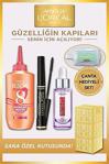 L'Oreal Paris Telescopic Carbon Black Maskara & Revitalift Filler Serum &Dream Long Wonder Water Mucize Bakım Suyu