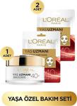 L'Oreal Paris Yaş Uzmanı 40+ Kırışıklık Karşıtı Sıkılaştırıcı Krem & Maske Seti