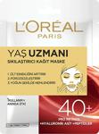 Loreal Paris Yaş Uzmanı 40+ Sıkılaştırıcı Kağıt Yüz Maskesi