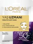 Loreal Paris Yaş Uzmanı 50+ Yenileyici Kağıt Yüz Maskesi