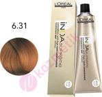 L'Oreal Professionnel İnoa Supreme 6.31 Koyu Kumral Dore Küllü Amonyaksız Saç Boyası 60Ml