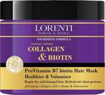 Lorenti̇ Collagen & Biotin Provitamin B7 Dolgunlaştırıcı Kolajen Saç Maskesi 500 Ml