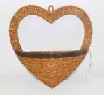 Lorin Kalpli Dekoratif Hasır Askılı Sepet Çok Amaçlı Duvara Asmalı