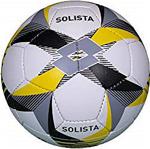 Lotto Ball Solista Futbol Topu Unisex, Beyaz/Sarı/Siyah/Gri, 5