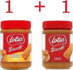 Lotus Biscoff Crunchy 380Gr + Spread 400Gr Sürülebilir Karamelize Bisküvi Ezmesi