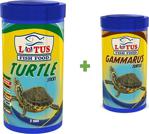 Lotus Turtle 250 Ml + Gammarus 100 Ml Kaplumbağa Yemi