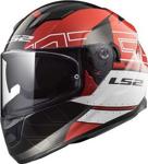 LS2 FF320 Evo Kub Kırmızı-Siyah Kask - S - Siyah - Kırmızı