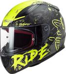 Ls2 Rapid Naughty Mat Si̇yah-Neon-Sari Kask "Xxl"