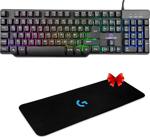 Lunatic Owner Semi Mekanik Rgb Aydınlatmalı Metal Gaming Klavye +70 X 30 Cm Gaming Mouse Pad