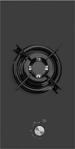 Luxell C3-10Wf Wok Gözlü Siyah Cam Domino Ankastre Ocak