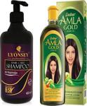 Lyonsey At Kuyruğu Şampuanı 400 Ml+Dabur Amla Gold Saç Bakım Yağı 200 Ml Dabur Amla Hair Oil