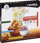 Lyra Polycrayons Soft Toz 24 Renk Pastel Boya