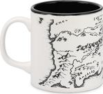 Mabbels Lord Of The Rings Middle Earth Map Mug