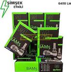 Mach Bam5 H1 H3 H4 H7 H11 9005 9006 Led Xenon Şimşek Etkili