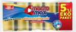 Macrobase Macromax Clean Hijyenix Bulaşık Süngeri Oluklu 5'Li Eko 2 Paket