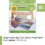 Magic Saver Bag 10'Lu Vakumlu Poşet Set-4