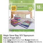 Magic Saver Bag 18'Li Vakumlu Poşet Set-2