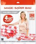 Magi̇c Saver Bag 2Li Vakumlu Hurç Seti Jumbo