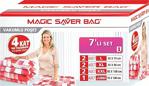 Magic Saver Bag 7'Li Vakumlu Poşet Seti (2 L + 2 Xl + 2 Xxl + 1 Jumbo) Vakumlu Torba,Vakumlu Hurç