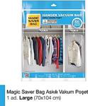 Magic Saver Bag Askılı Vakumlu Poşet Large