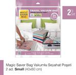 Magic Saver Bag Magıc Saver Bag 2'Li Seyahat Poşeti Roll-Up S