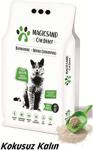 Magicsand Süper Topaklanan Kedi Kumu Kokusuz Kalın Tane 20 Lt