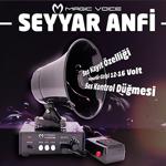 Magicvoice Mv-800 Pazarcı Anfi Seti +Hoparlör+Mikrofon