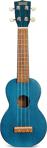 Mahalo Kahiko Mk1Tbu Transparent Blue Soprano Ukulele