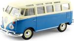 Maisto 1 - 25 Volkswagen Van Samba Mavi Model Araba