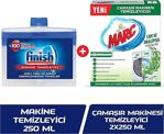 Makine Bakım Seti ( Finish Bulaşık Makinesi Temizleyicisi 250 Ml + Marc Çamaşır Makinesi Temizleyici